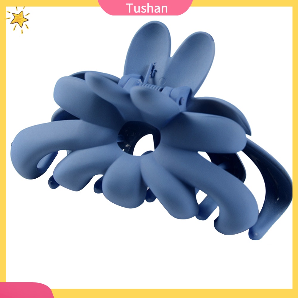 Kẹp tóc càng cua thiết kế hoa màu sắc kẹo ngọt thời trang dành cho nữ