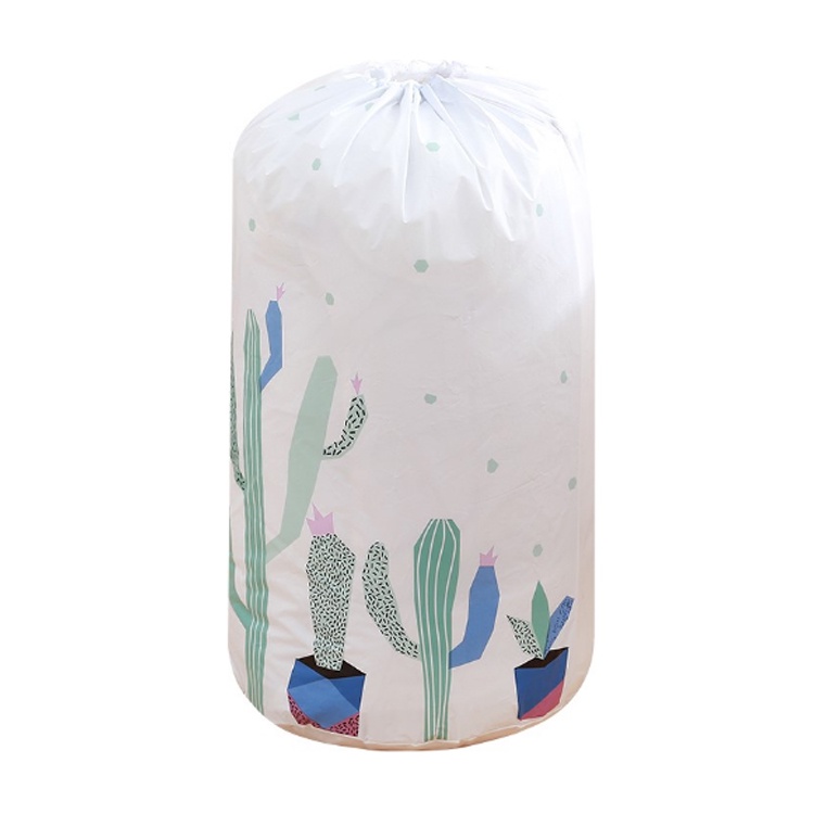 [Siêu tiện lợi] Túi dựng chăn ga đa năng có dây rút tiện lợi 85x45cm