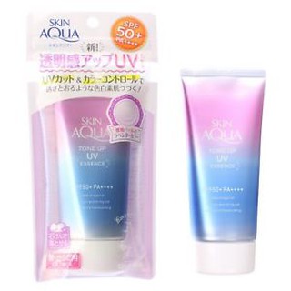 KEM CHỐNG NẮNG NÂNG TÔNG DA SKIN AQUA SPF 50+- HÀNG NHẬT NỘI ĐỊA