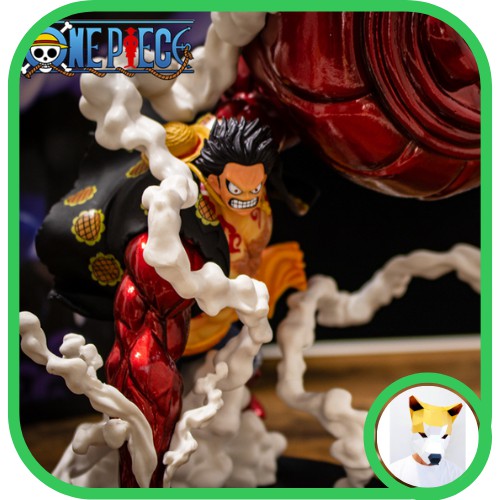 [Ship Hỏa Tốc][Full Box] Mô Hình Luffy mũ rơm Gear 4 Snake Man Cao 25cm - Monkey D.Luffy Vua Hải Tặc