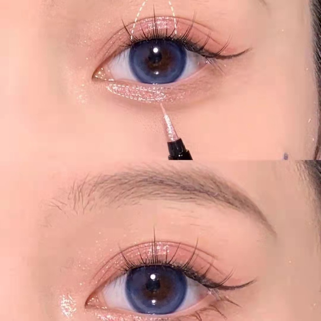 Bút Kẻ Mắt Dạng Lỏng Ánh Ngọc Trai Lấp Lánh Chống Thấm Nước Guicami