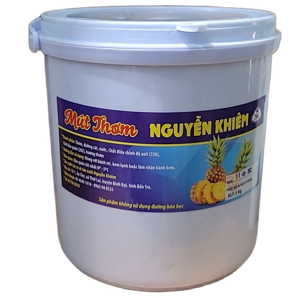 Mứt Nguyễn Khiêm đủ vị xô 5kg