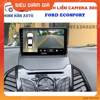 Bộ màn hình liền camera 360 cho xe FORD ECOSPORT- đầu dvd ô tô, camera lùi oto, đồ chơi xe hơi giá rẻ