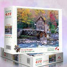 Tranh xếp hinh -Jigsaw Puzzle 475 mảnh -CỐI XAY ĐẦU NGUỒN