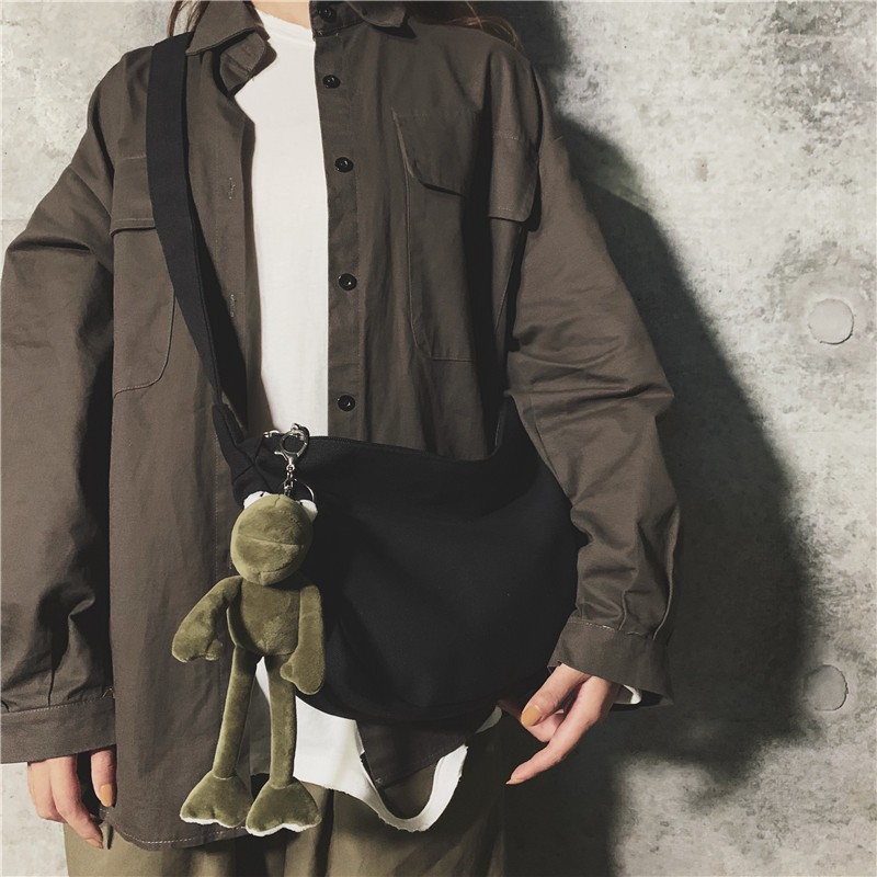 Túi đeo chéo vải Canvas dung tích lớn - [D026] | BigBuy360 - bigbuy360.vn