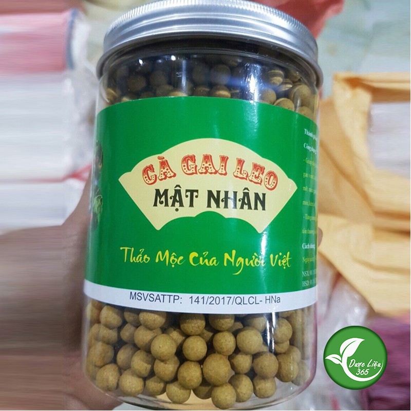 Viên Cà gai leo cao mật nhân Dưỡng Sinh Đường [500g], phòng ung thư, giải rượu, trị viêm gan, mụn nhọt, thanh lọc cơ thể