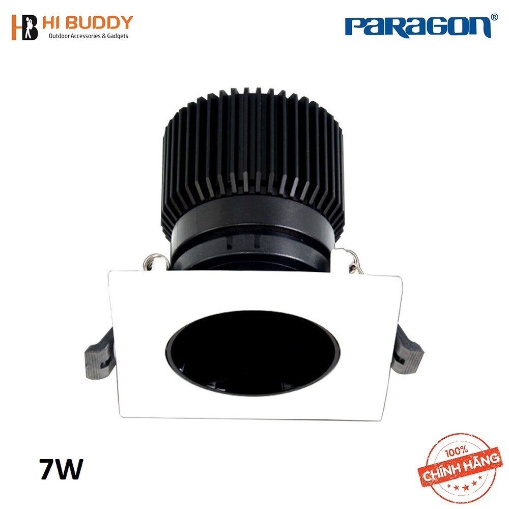 Đèn LED Paragon Âm Trần Chiếu Điểm (CRDC Series) 3W/ 5W/ 7W/ 12W - Ánh Sáng Vàng/ Trung Tính/ Trắng. CHÍNH HÃNG HIBUDDY