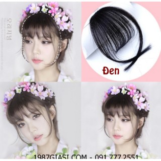tóc mái thưa giả ( có mai)
