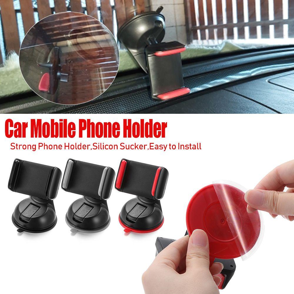 Btlimer Giá Đỡ Điện Thoại Trên Ô Tô Màu Đen Kính Chắn Gió 360° Giá Đỡ Điện Thoại Tiện Lợi