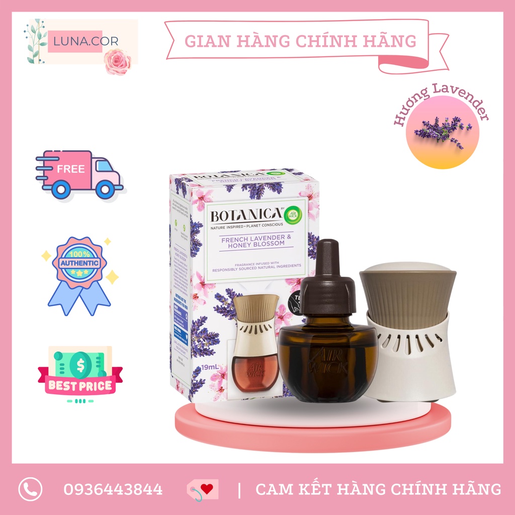 Máy cắm điện xông tinh dầu Botanica của AIRWICK