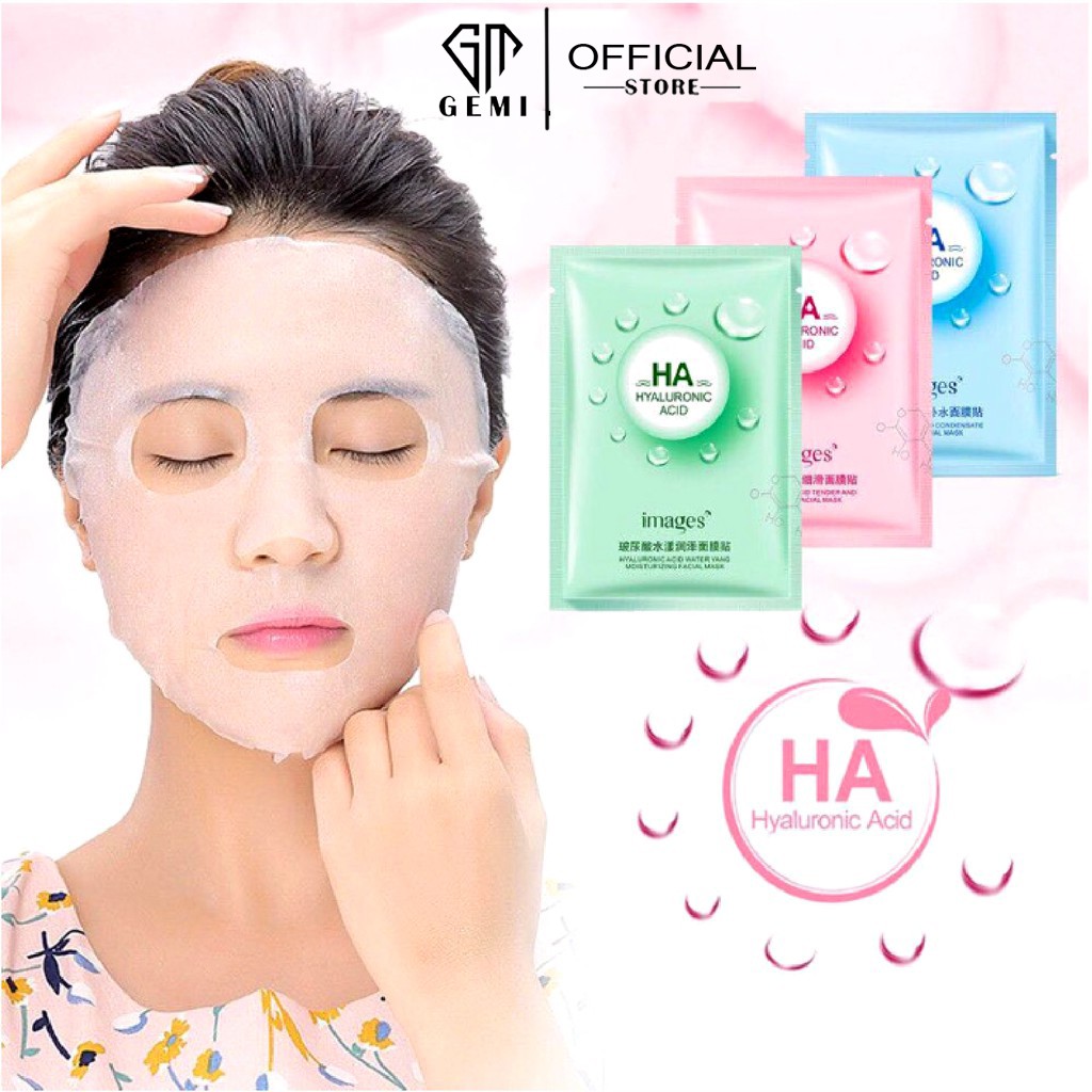 Mặt Nạ Dưỡng Trắng Da 🍁𝑭𝒓𝒆𝒆𝒔𝒉𝒊𝒑🍁 Mặt Nạ Giấy Dưỡng Trắng, Cấp Ẩm, Thải Độc HA IMAGES - Nội Địa Trung | Thế Giới Skin Care