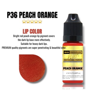 MỰC PHUN XĂM P36 PEACH ORANGE ( CAM ĐÀO ĐỎ )