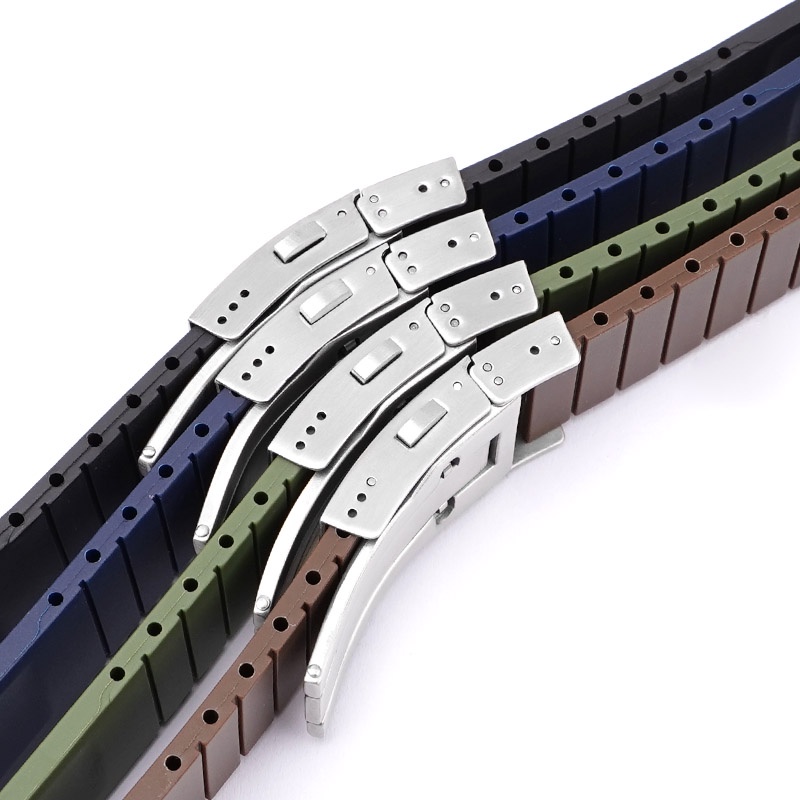 Dây Đeo Cao Su 21mm Cho Đồng Hồ Longines Conquest L3