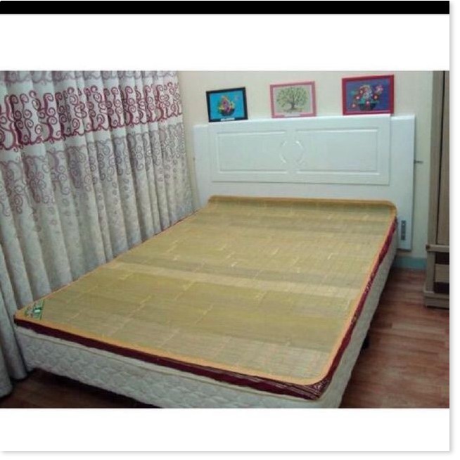 Chiếu tre trúc tây bắc kt 80cm×190cm văn phòng gấp gọn nghỉ trưa  ReMaTo