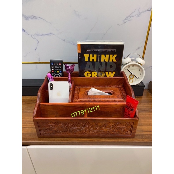 (SẴN HÀNG) khay đựng đồ bằng gỗ tự nhiên
