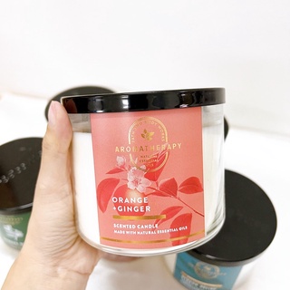 (Aromatherapy BBW) Nến thơm ba bấc Bath body work dòng thư giãn {HÀNG CÓ SẪN}