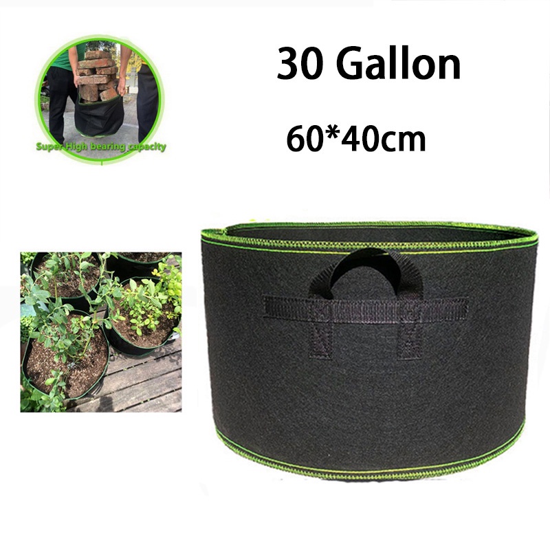 Túi Vải Trồng Cây Cầm Tay 30 Gallon