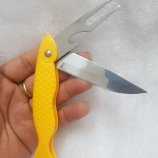 DAO GỌT TRÁI CÂY 3 IN 1 - XẾP GỌN - CÁ VÀNG .