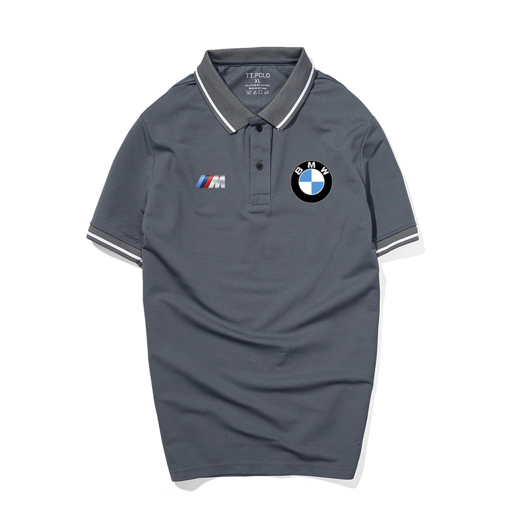 Áo thun Polo BMWCao Cấp - Polo BMW có cổ Logo Hãng Xe Ô tô nhiều màu sang trọng, lịch lãm, đẳng cấp