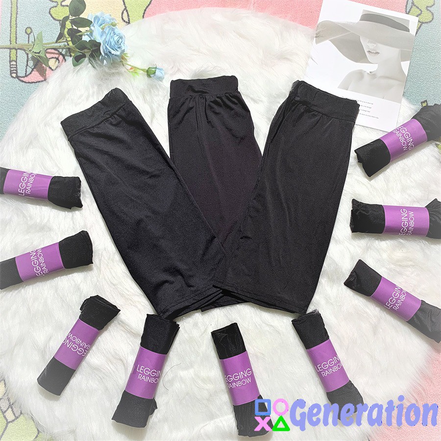 Quần Legging Lửng Nữ - Legging ngố Nâng Mông Cạp Cao Siêu Hot - Siêu Co Giãn | BigBuy360 - bigbuy360.vn