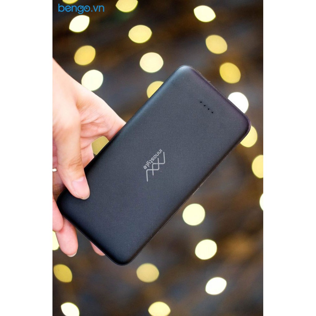 Pin sạc dự phòng INNOSTYLE PowerGo Smart AI 10000mAh - IP10SABLK