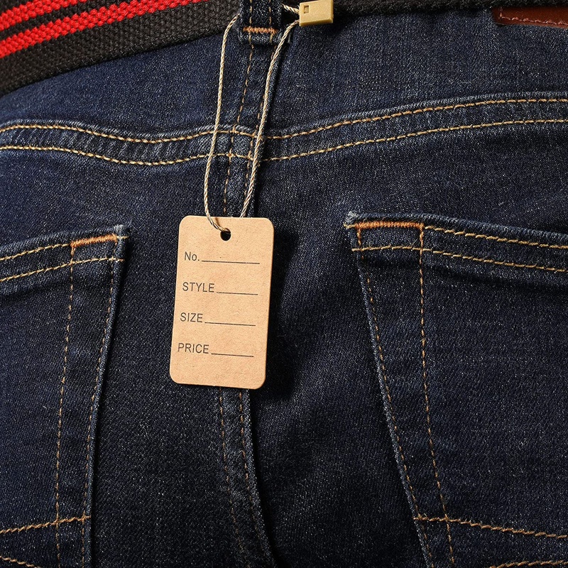 Set 1000 Nhãn Giấy Treo Ghi Giá Tiền Cho Cửa Hàng Bán Lẻ