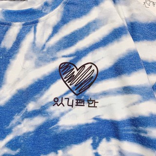 Áo Thun Tie Dye Heart Unisex