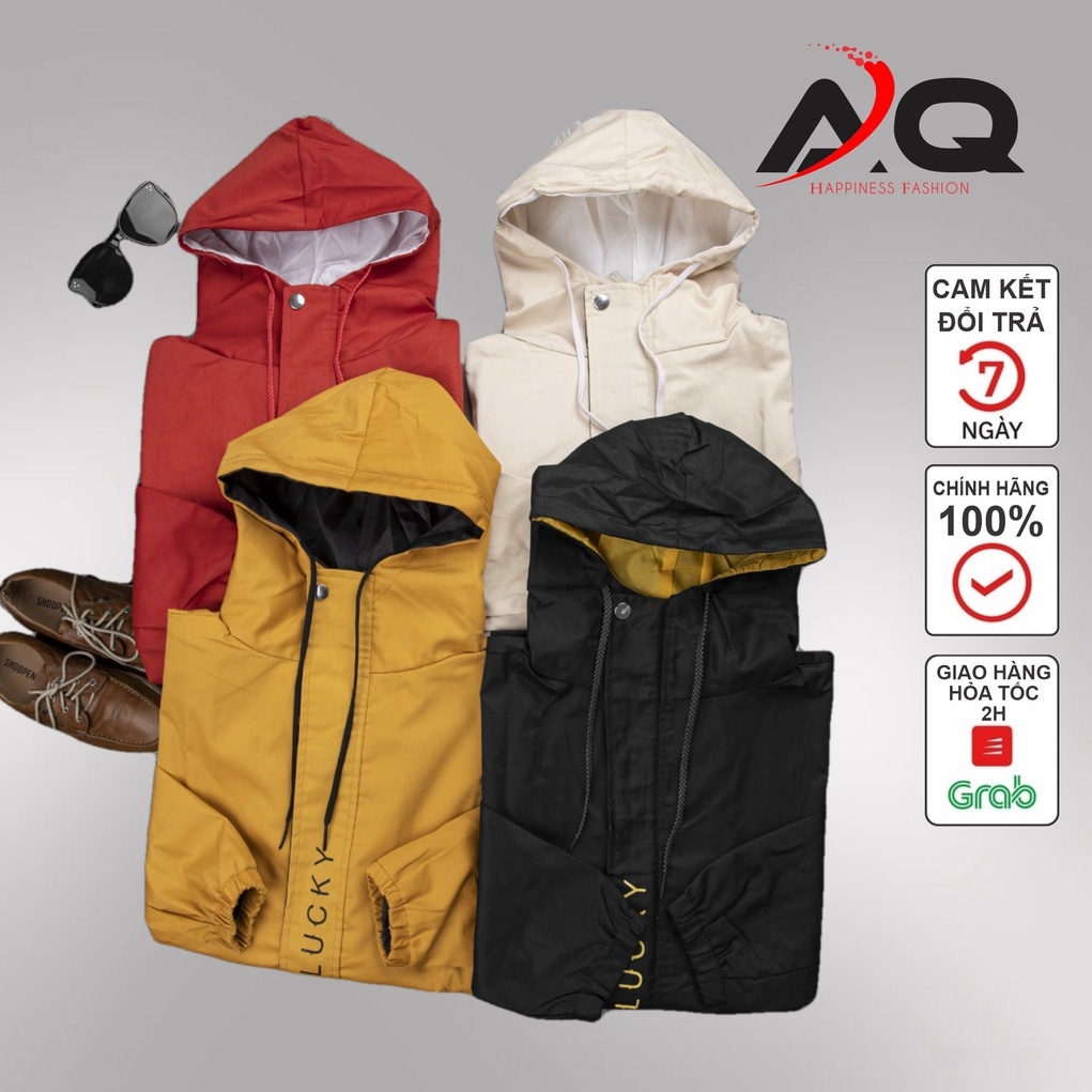 Áo Khoác KAKI LUCKYSTAR❤️phong cách thời trang Hàn Quốc Nam Nữ Đẹp BTS Unisex - AQSTORE