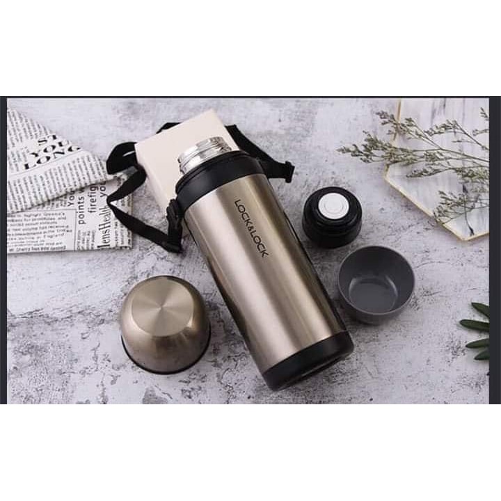 Bình Giữ Nhiệt Lock&Lock 1L | An Toàn | Vệ Sinh | Giữ Ấm Đến 8 Tiếng
