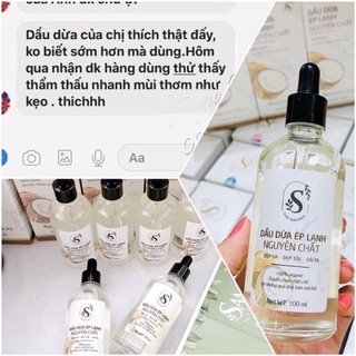Dầu dừa ép lạnh từ thiên nhiên Sam natural