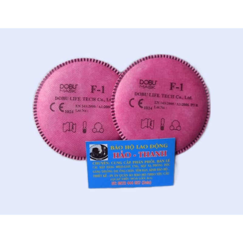 pin lọc bụi dobu cherry hàn quốc lắp mặt nạ 3M7501,3M7502, ĐOBU (cam kết chính hãng)