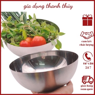 Âu trộn bột inox, trộn salad ikea xuất châu âu bền đẹp