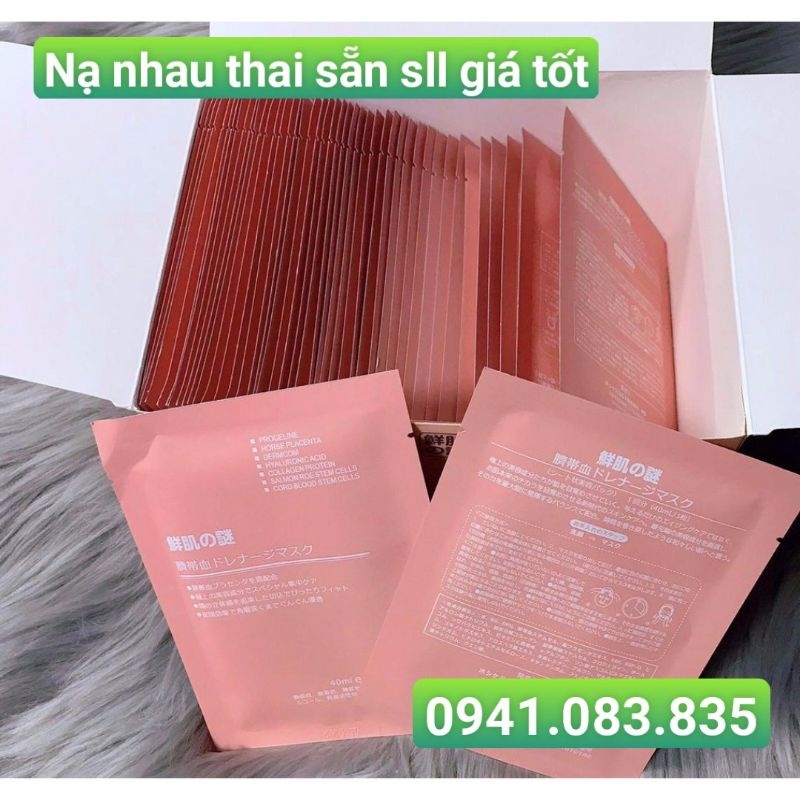 (Chính Hãng) Mặt Nạ Nhau Thai Cừu Nhật Bản Rwine Beauty, Mặt Nạ Cuống Rốn Dưỡng Trắng Da Và Cung Cấp Độ Ẩm Collagen | BigBuy360 - bigbuy360.vn