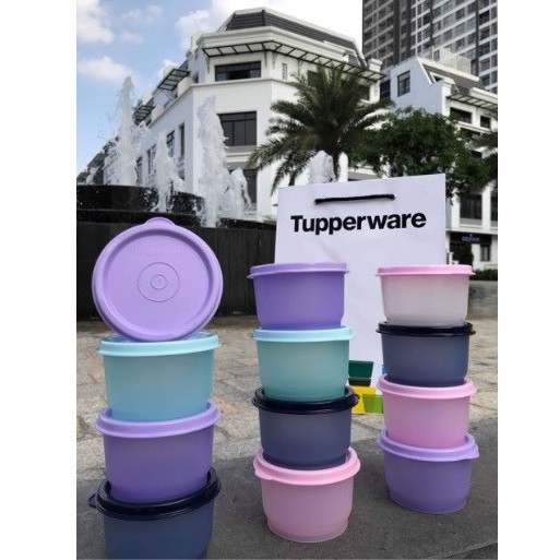 Hộp bảo quản thực phẩm Snack Cup 140ml Tupperware kín nước nhựa nguyên sinh an toàn