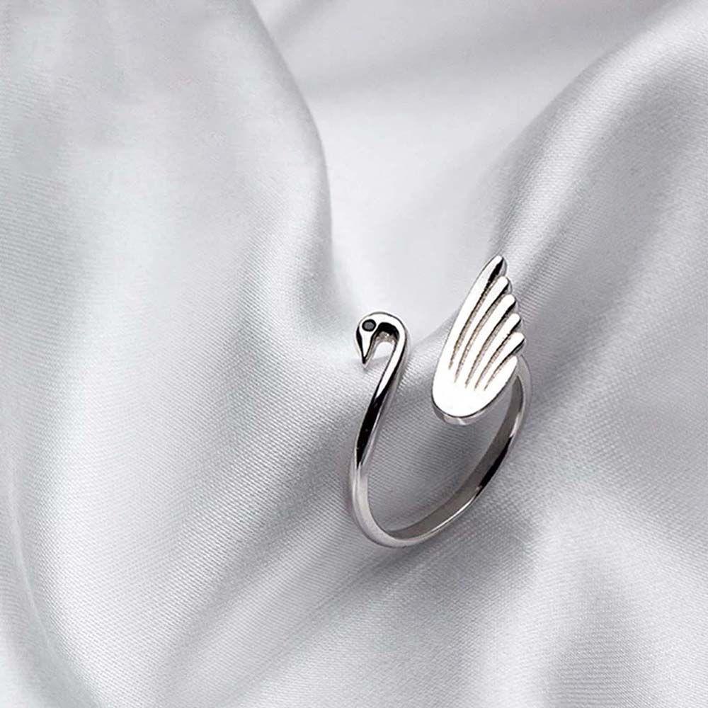 Vòng Đan Len Thủ Công Hình Thiên Nga Có Thể Điều Chỉnh