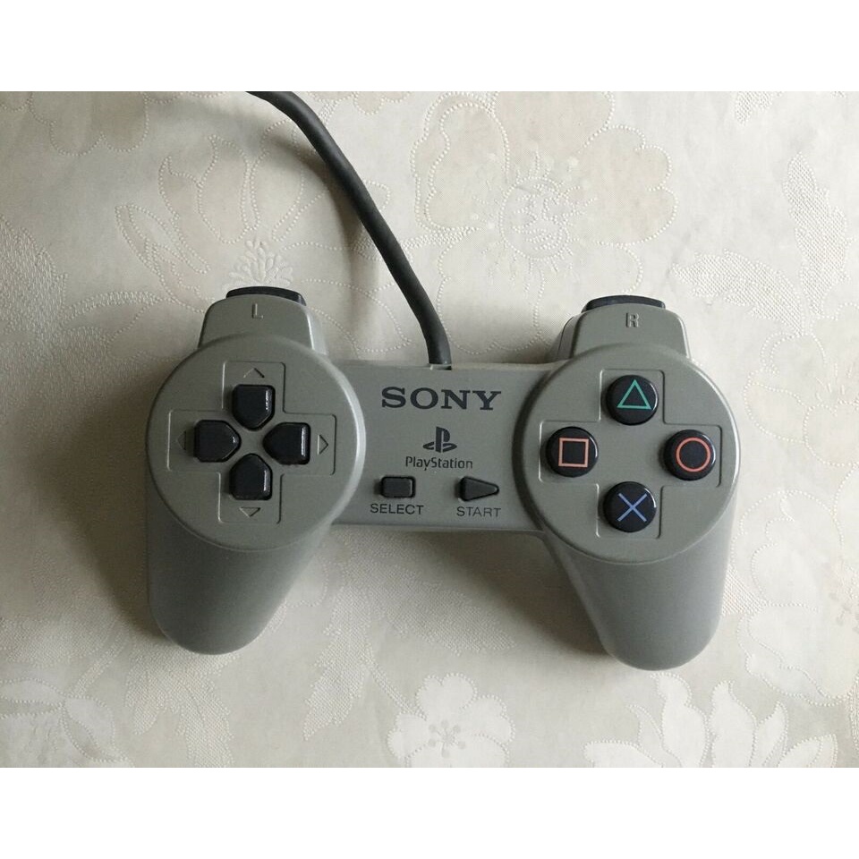 Tay Cầm PS1 (PSX Sony) Original đời đầu 1994 - Hàng Zin Sony Chất Lượng Cao - Đã sử dụng.