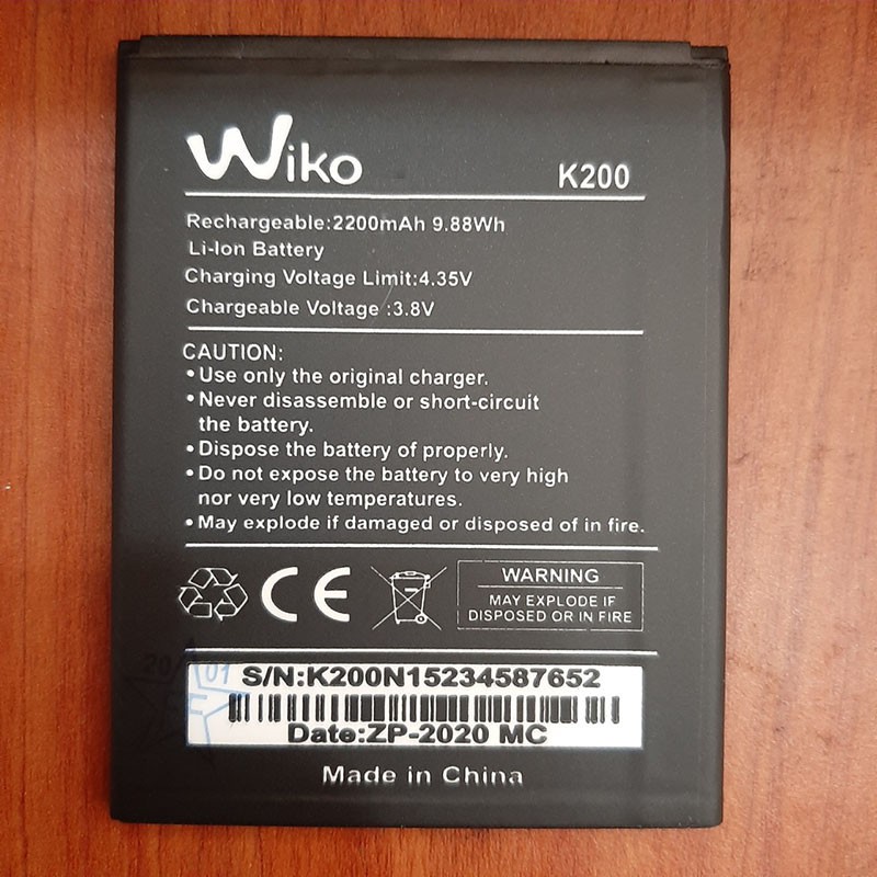 Pin Wiko Sunny 3 Plus K200 W-K200 K200AG