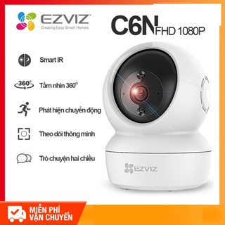 Camera IP Wi-Fi Quay 360° EZVIZ C6N 2MP (NEW) - Hãng Phân Phối Chính Thức (Bảo hành 24 tháng)