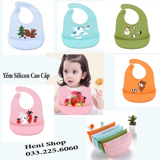 Yếm Máng Silicon cho bé siêu nhẹ ,siêu bền