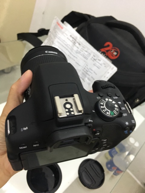 ⛔️Máy ảnh Canon EOS 750D + Lens 18-55mm STM - BH LBM 12/2019