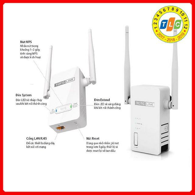 Bộ kích sóng Wifi TotoLink EX200 Chuẩn tốc độ 300Mbps