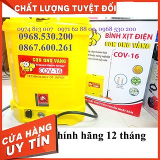 Bình xịt điện Oshima COV16 Giá cực Chất