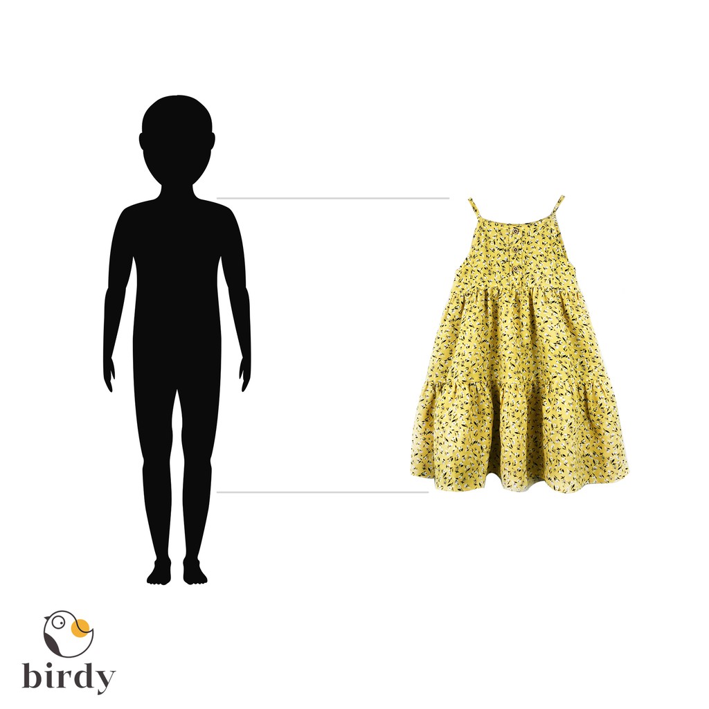 [BIRDY - VA02] Đầm bé gái thiết kế (Váy bé gái) 3 tầng dễ thương - Hàng cao cấp