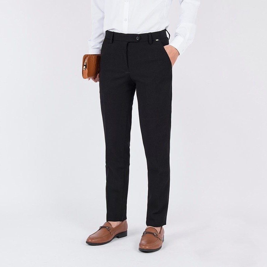 Quần âu nam quần tây nam vải tuyết co giãn nhẹ dáng slimfit | BigBuy360 - bigbuy360.vn