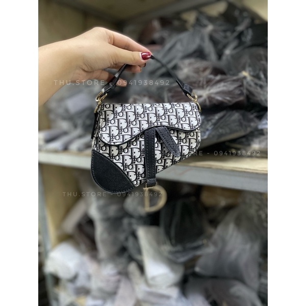 Túi Xách Nữ Yên Ngựa D.I.O.R, Túi Đeo Chéo Nữ Hottrend