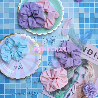Đồ cột tóc - Scrunchies - MACAROON - 2 SET