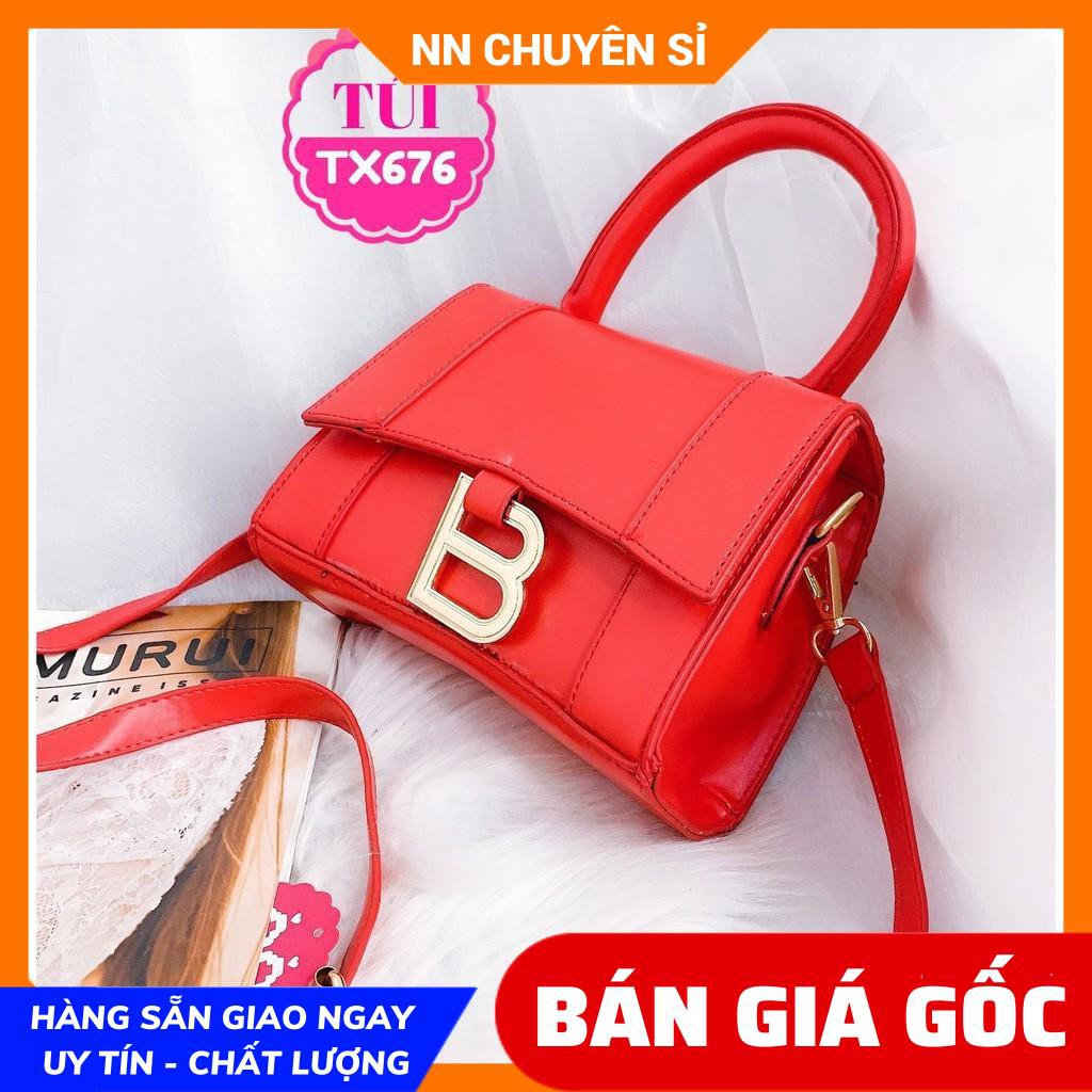 TÚI KHÓA B SANG CHẢNH (TX676) ⚡100% ẢNH THẬT⚡TÚI XÁCH GIÁ RẺ