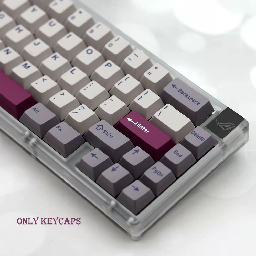 Phím 173 Phím Màu Đen Hình Hoa Sen DMG Cho ANSI ISO Layout Bàn Phím Cơ 64 68