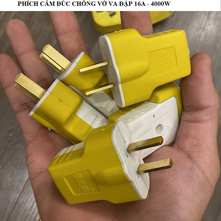Phích Cắm Đúc Không Vỡ Siêu Bền