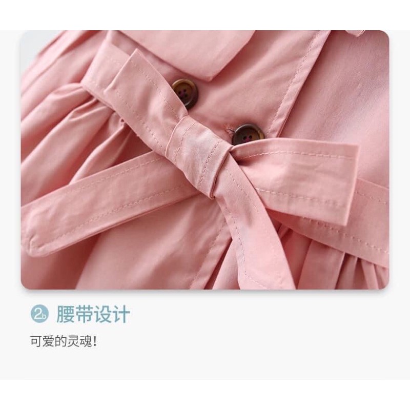 Áo khoác kaki cho bé kèm ảnh thật